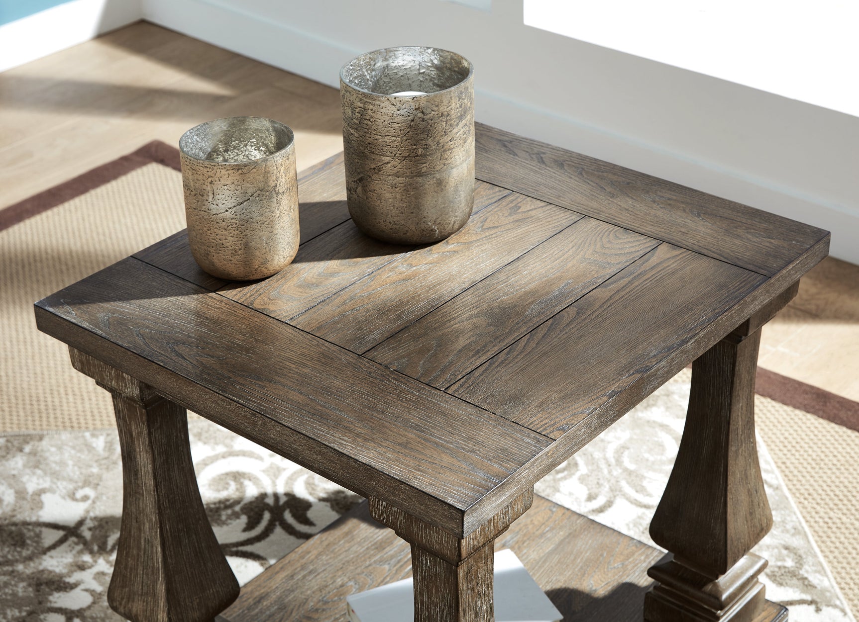 Johnelle Gray Coffee Table and 2 End Tables (Online Special Price) - Ornate Home