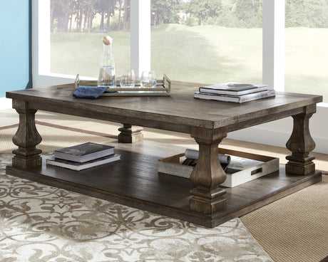 Johnelle Gray Coffee Table and 2 End Tables - Ornate Home