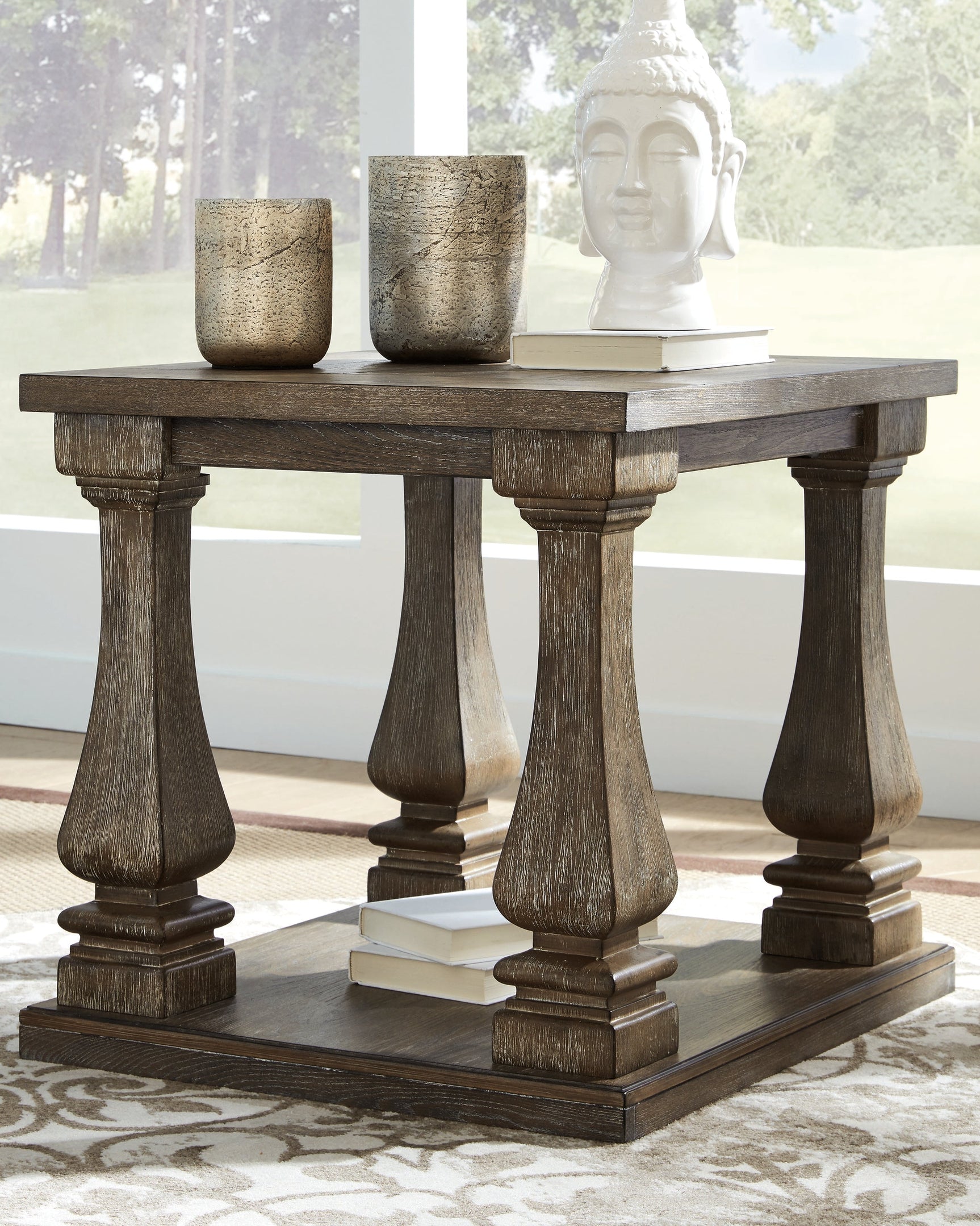 Johnelle Gray Coffee Table and 2 End Tables - Ornate Home