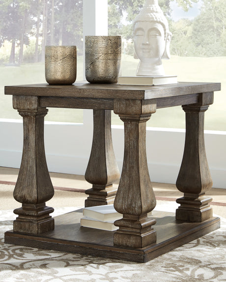 Johnelle Gray Coffee Table and 2 End Tables - Ornate Home