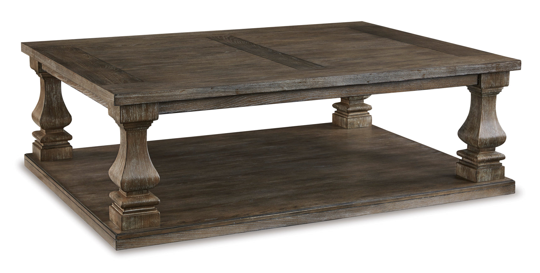 Johnelle Gray Rectangular Cocktail Table (Online Special Price) - Ornate Home