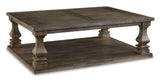 Johnelle Gray Rectangular Cocktail Table - Ornate Home