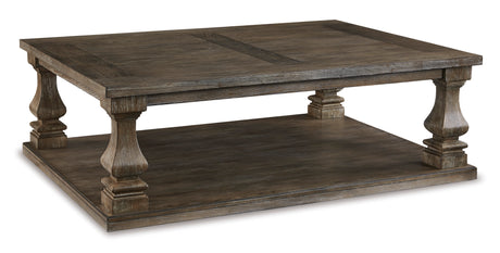 Johnelle Gray Rectangular Cocktail Table - Ornate Home