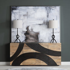 Johnson Brown/Grey Canvas - Ornate Home