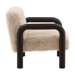 Johnson Sand/Brown Occasional Chair - Ornate Home