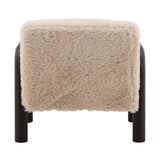 Johnson Sand/Brown Occasional Chair - Ornate Home