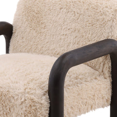 Johnson Sand/Brown Occasional Chair - Ornate Home