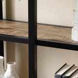 Johnston Brown/Black Etagere - Ornate Home