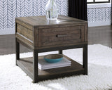 Johurst Grayish Brown Lift-top Coffee Table and 2 End Tables (Online Special Price) - Ornate Home