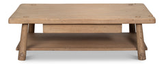 Joiners Natural Reclaimed Wood Cocktail Table - Ornate Home
