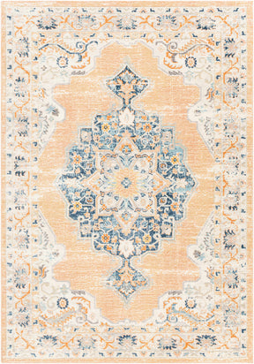 Joji Peach Outdoor Area Rug - Clearance - Ornate Home