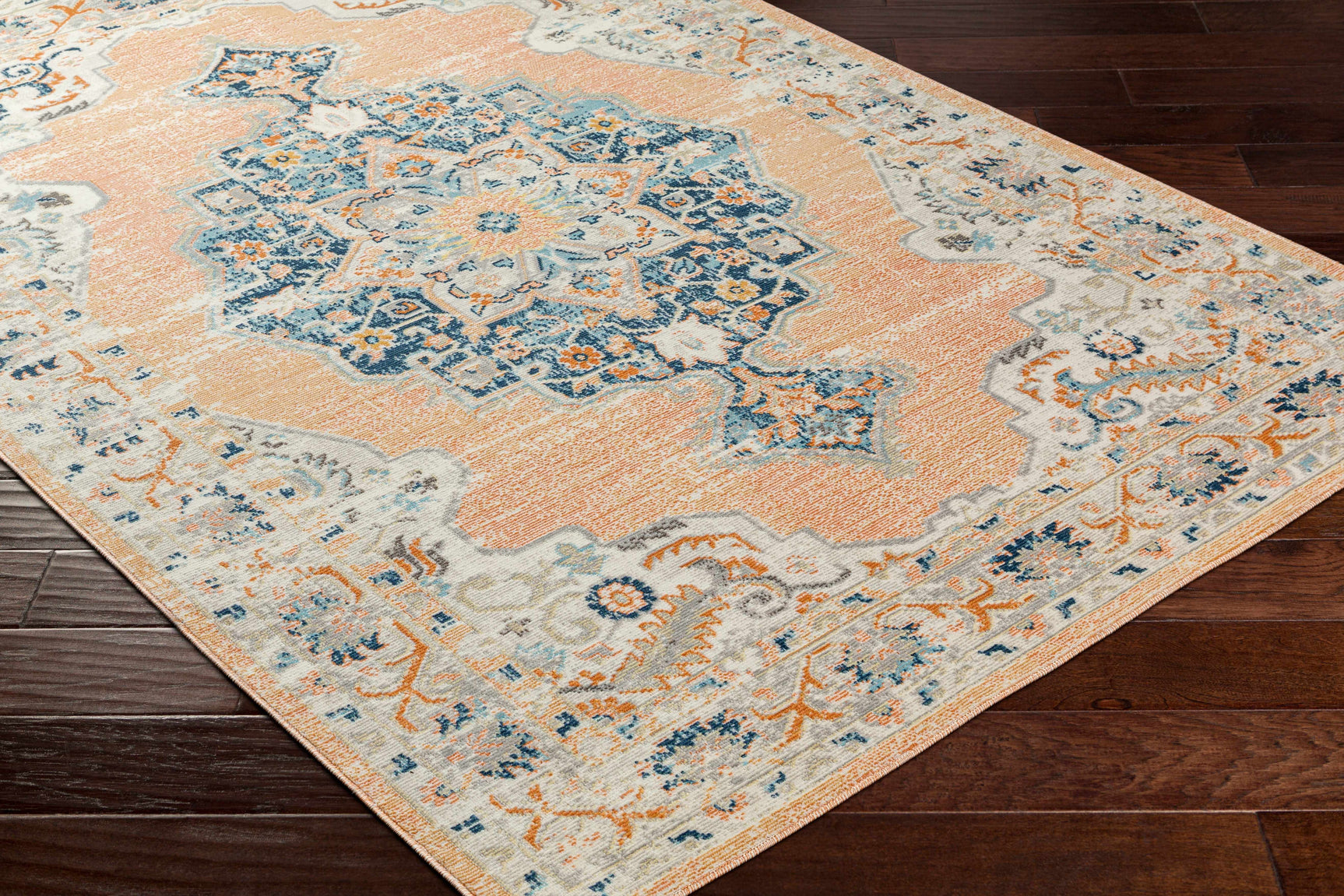 Joji Peach Outdoor Area Rug - Clearance - Ornate Home