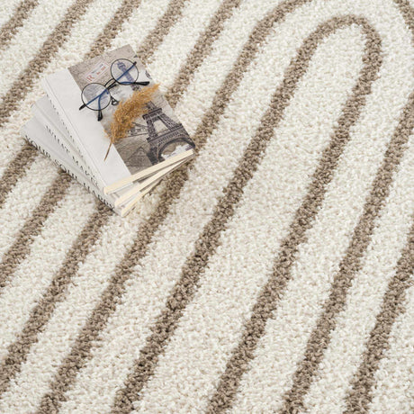 Jola Beige Area Rug - Ornate Home