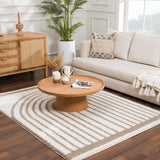 Jola Beige Area Rug - Ornate Home