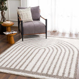 Jola Taupe Area Rug - Clearance - Ornate Home
