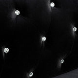 Jolanda Black Sectional - Ornate Home