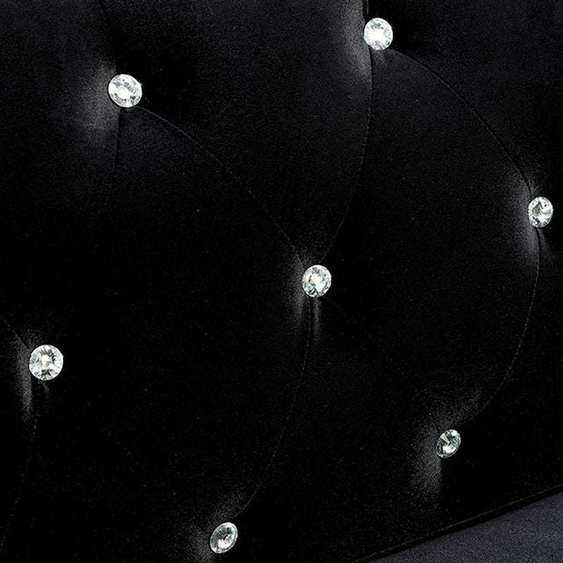 Jolanda Black Sectional - Ornate Home