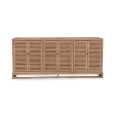 Jolen Distressed Brown 6 Door Buffet - Ornate Home