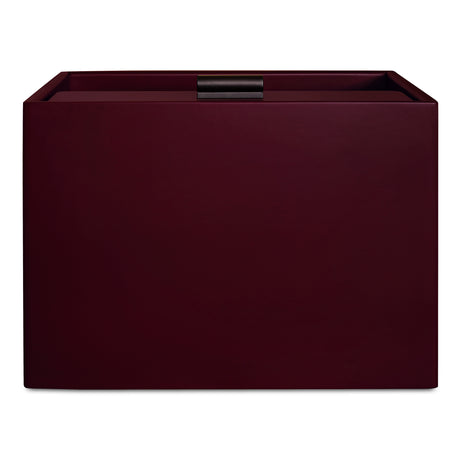Jolene Deep Red Nightstand - Ornate Home