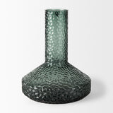 Jolene Green 11.8" Waterglass Glass Vase - Ornate Home