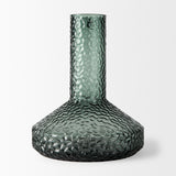 Jolene Green 11.8" Waterglass Glass Vase - Ornate Home