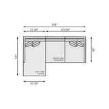 Joli Camel Sectional