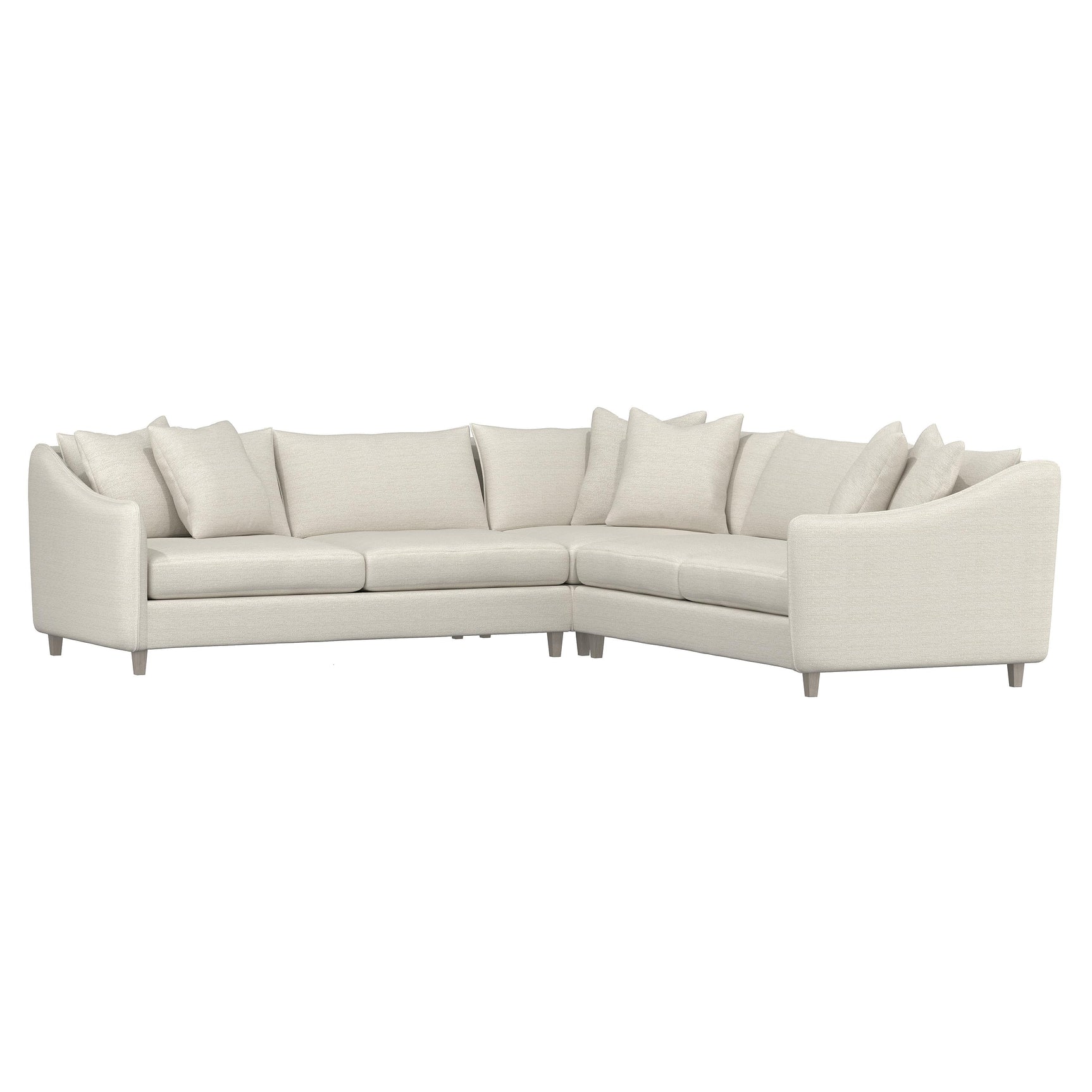 Joli Greige Sectional - Ornate Home
