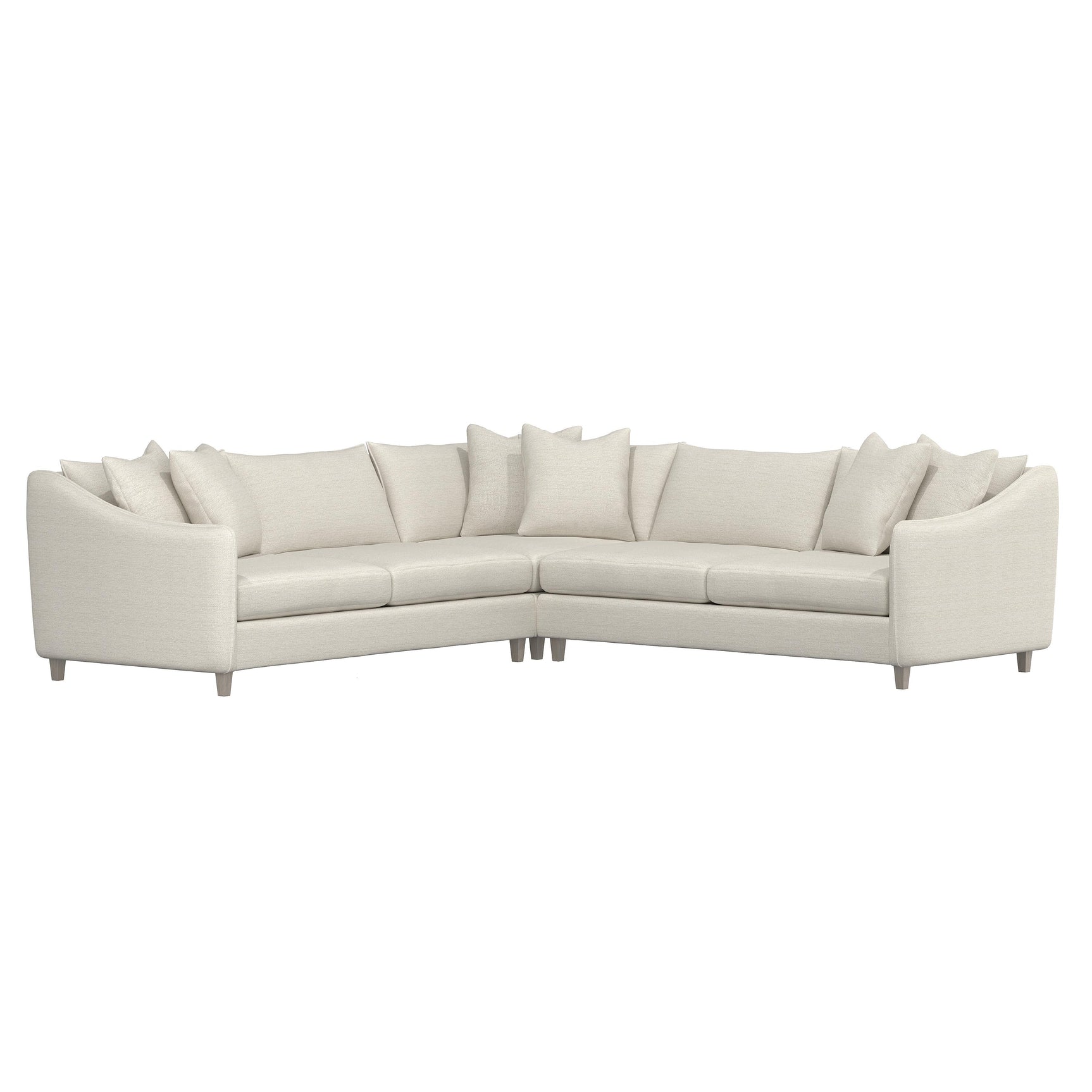 Joli Greige Sectional - Ornate Home