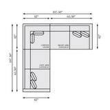 Joli Greige Sectional - Ornate Home