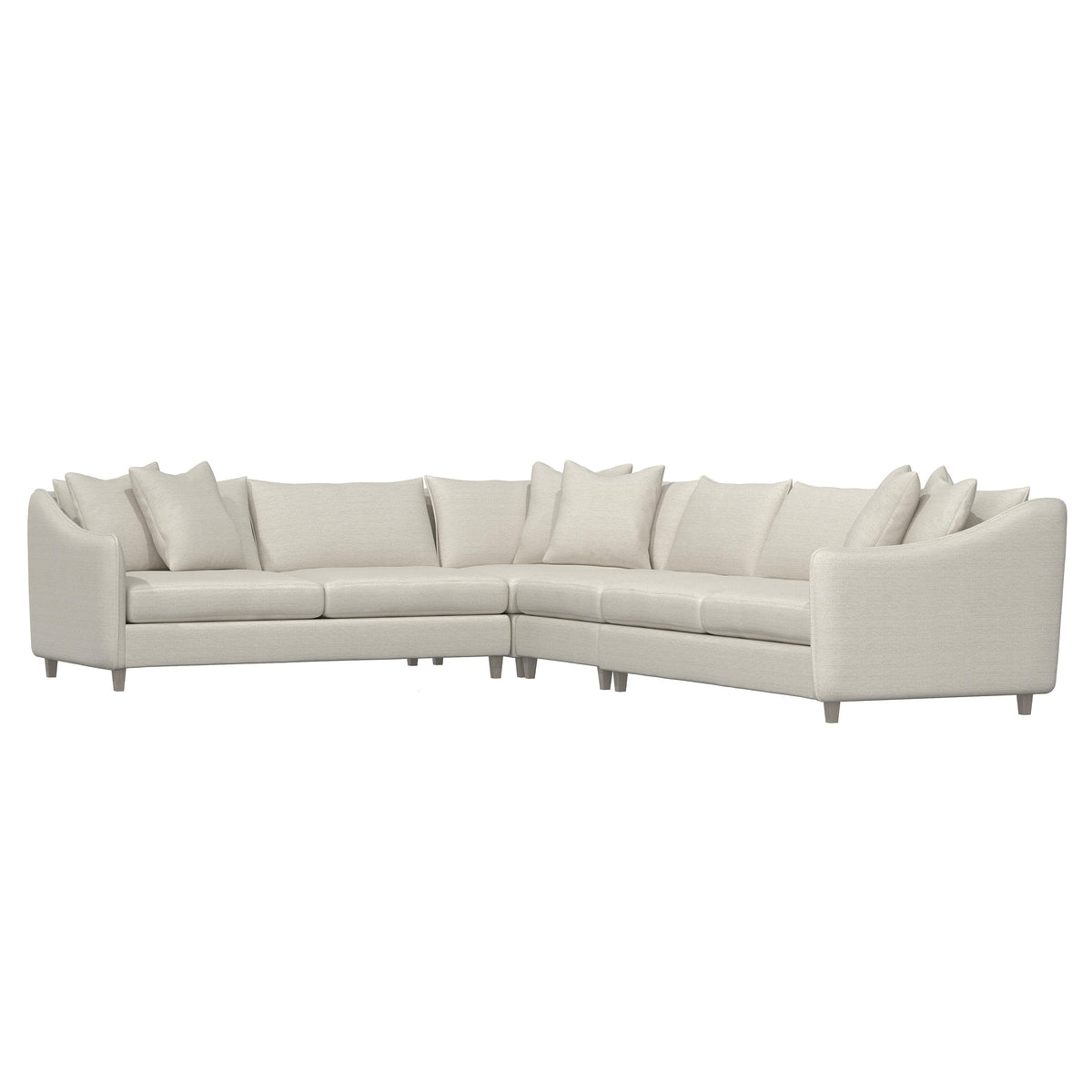 Joli Greige Sectional - Ornate Home