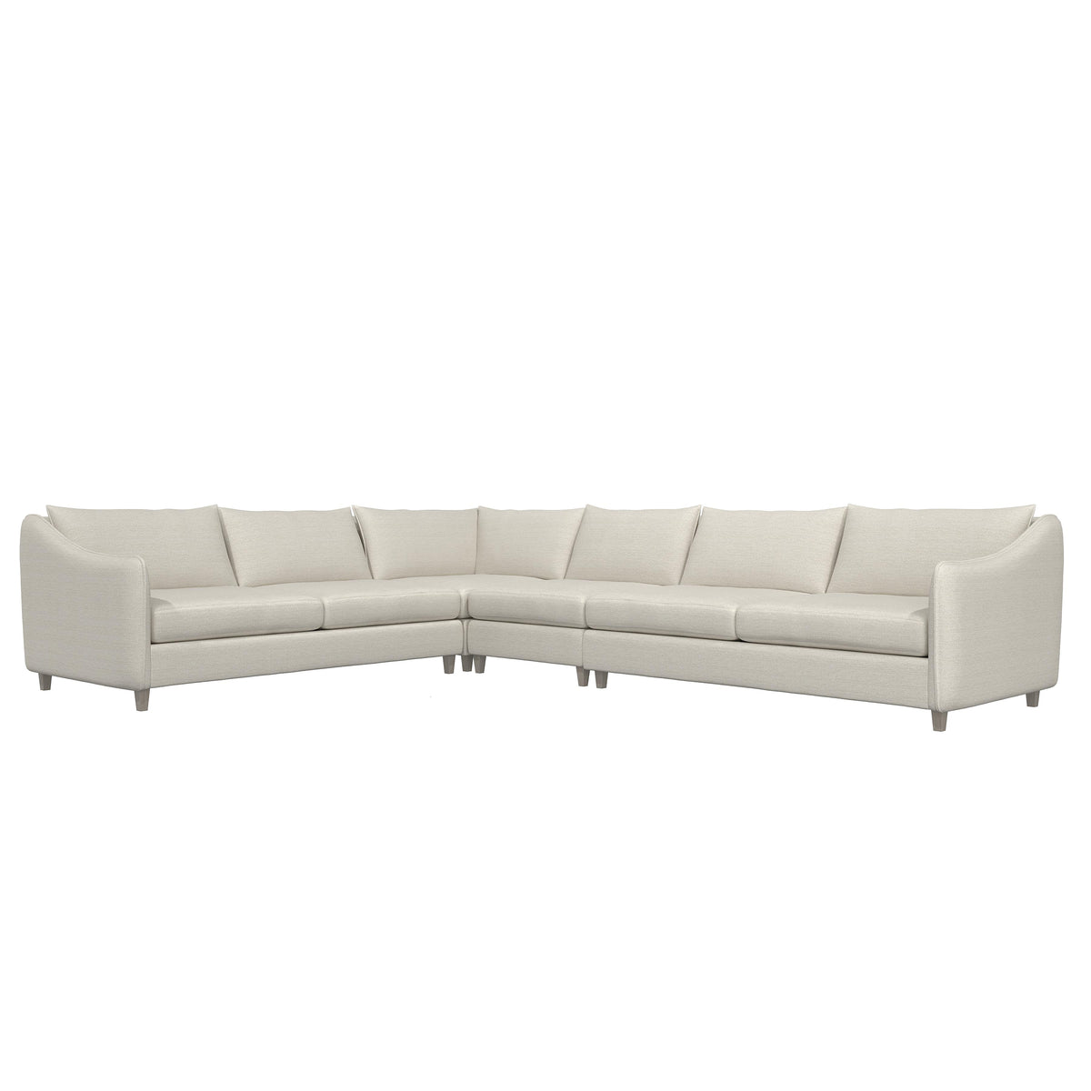 Joli Greige Sectional - Ornate Home