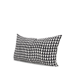 Jolie Cream/Black Linen Lumbar Pillow Cover - Ornate Home