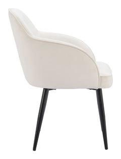 Jolie Ivory Dining Chair (Set of 2) - Ornate Home