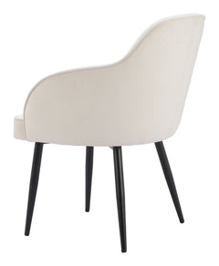Jolie Ivory Dining Chair (Set of 2) - Ornate Home