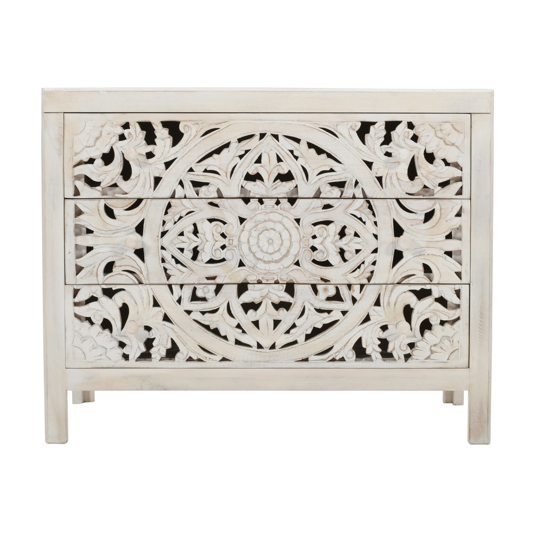 Jolie White Accent Chest - Ornate Home