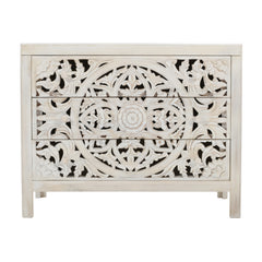 Jolie White Accent Chest - Ornate Home