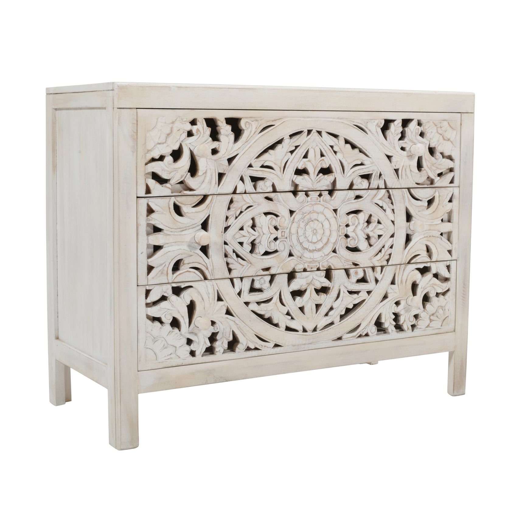Jolie White Accent Chest - Ornate Home