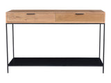 Joliet Natural Console Table - Ornate Home