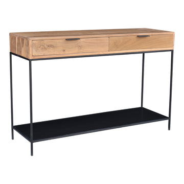 Joliet Natural Console Table - Ornate Home