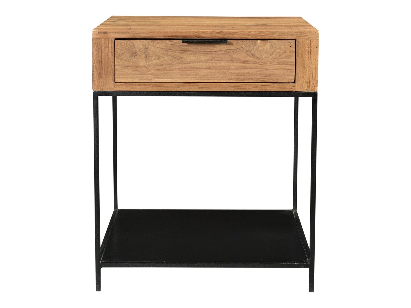 Joliet Natural Side Table - Ornate Home