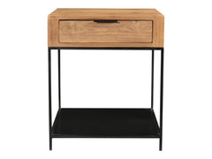 Joliet Natural Side Table - Ornate Home
