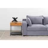 Joliet Natural Side Table - Ornate Home