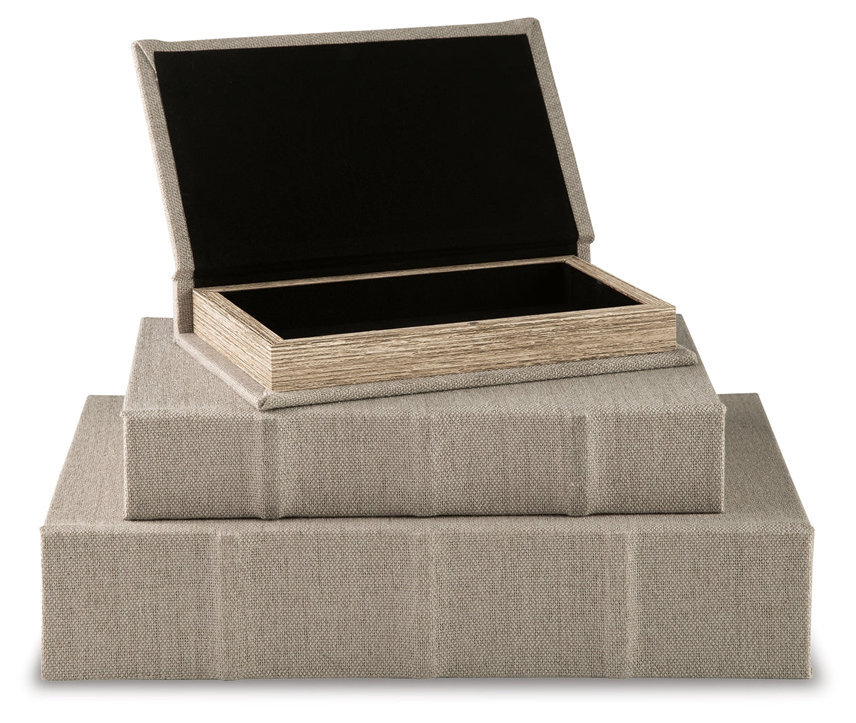 Jolina Beige Box (Set of 3) (Online Special Price) - Ornate Home