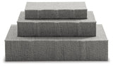 Jolina Gray Box (Set of 3) (Online Special Price) - Ornate Home