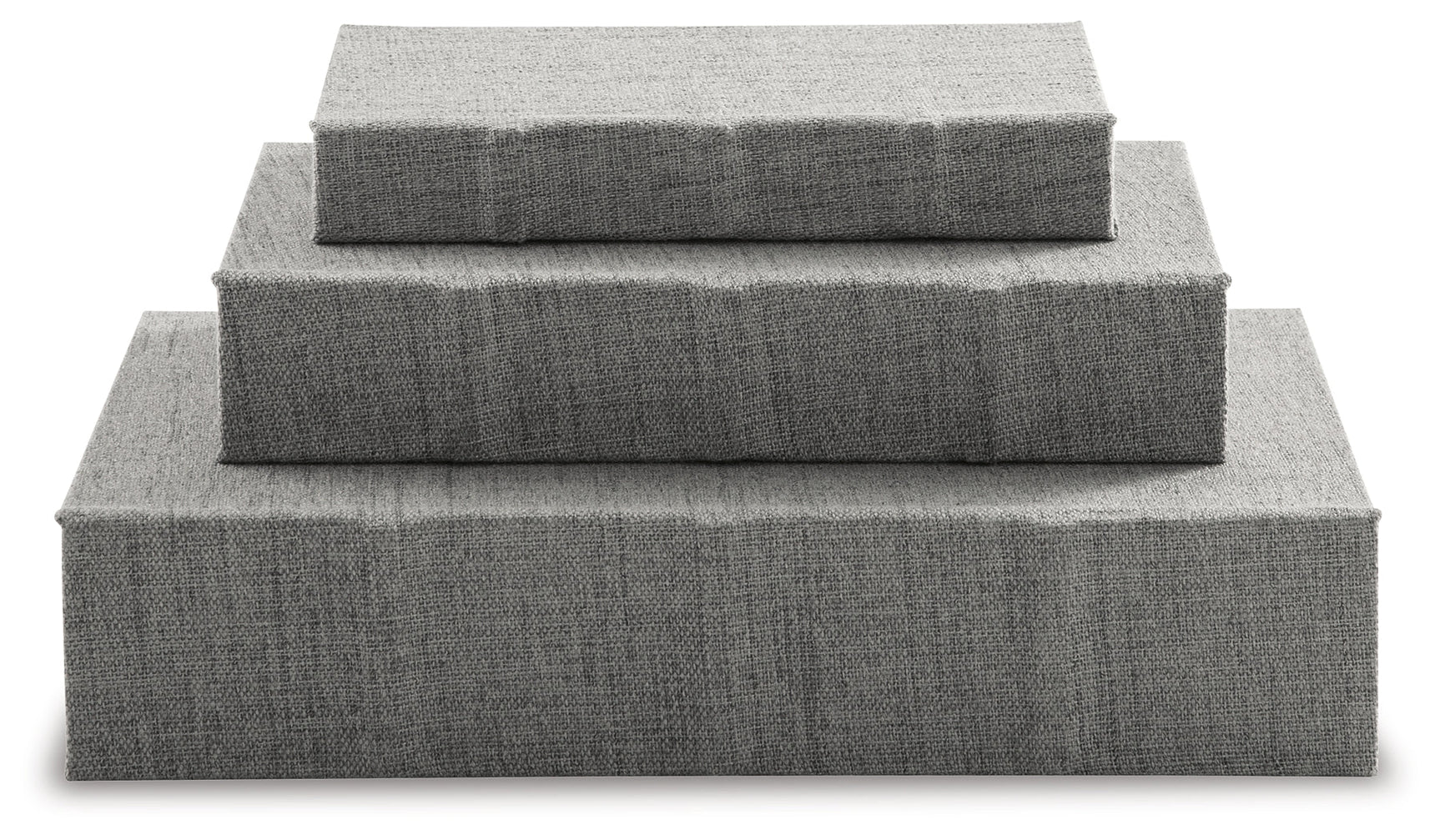 Jolina Gray Box (Set of 3) (Online Special Price) - Ornate Home