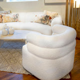 Jolo Cream Swivel Chair - Ornate Home
