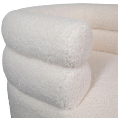 Jolo Cream Swivel Chair - Ornate Home