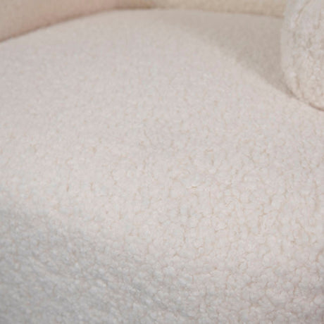 Jolo Cream Swivel Chair - Ornate Home