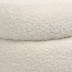 Jolo Ivory Ottoman - Ornate Home