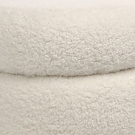 Jolo Ivory Ottoman - Ornate Home